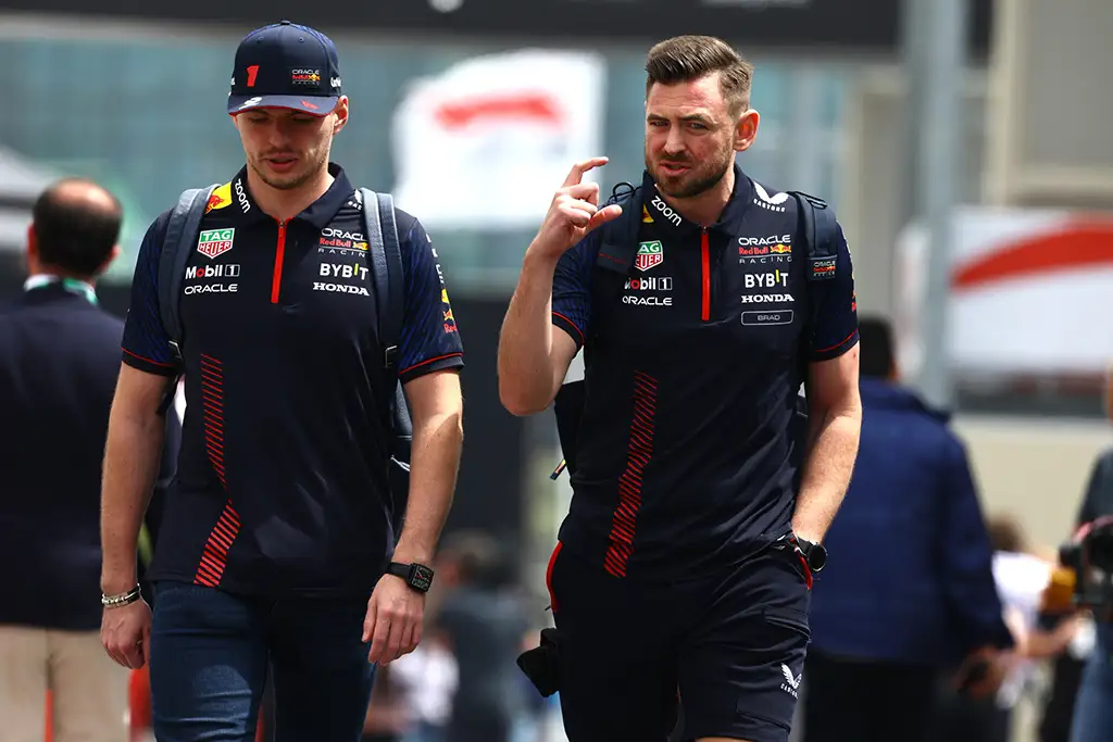Azerbaijan Grand Prix - Bradley Scanes and Red Bull's Max Verstappen discuss race tactics