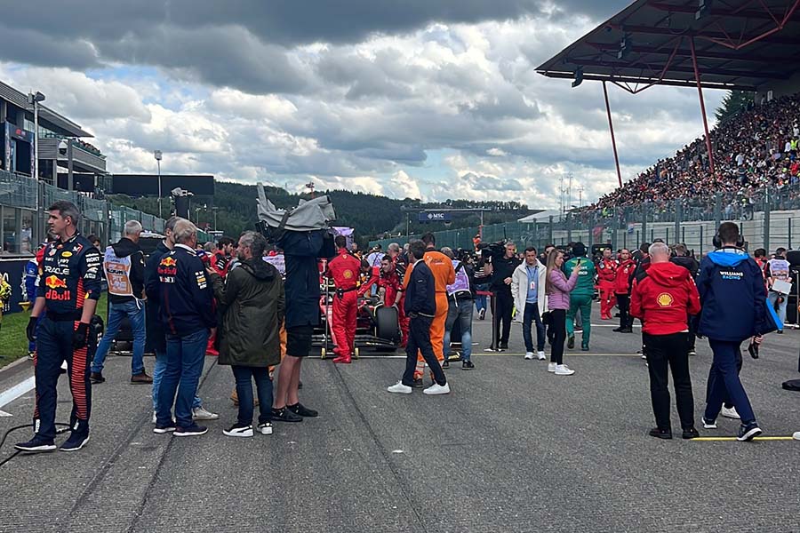 Bradley Scanes at Spa - Belgian Grand Prix