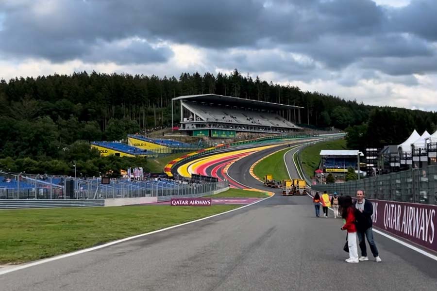 Bradley Scanes at Spa - Belgian Grand Prix
